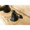 Kingston Brass KS4465AL 8" Widespread Bathroom Faucet, Oil Rubbed Bronze KS4465AL - alternate 3
